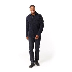 SmartWool Anchor Line Shirt Men's in Deep Navy Heather